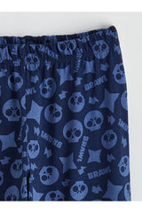 LC Waikiki Çocuk Pijama Takımı S6G054B4 - Koyu Lacivert