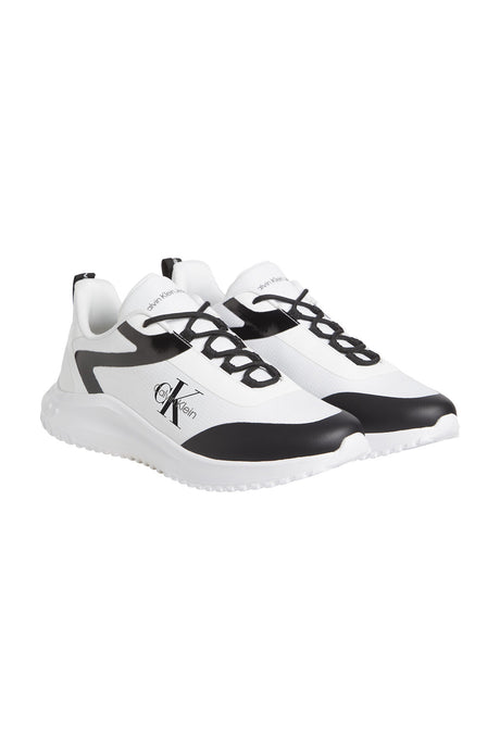 Calvin Klein Erkek EVA RUNNER LOW LACE ML MIX II YM0YM01439 - Beyaz