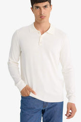 Defacto Erkek Pullover D0454Ax - Ekru