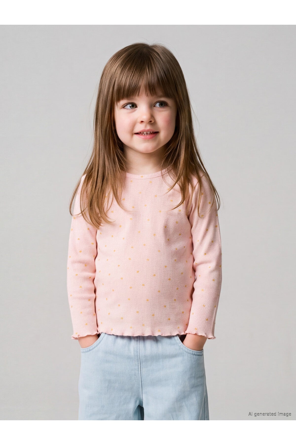 LC Waikiki Kız Bebek Uzun Kollu Body Takımı W67457D1 - Mat Pembe