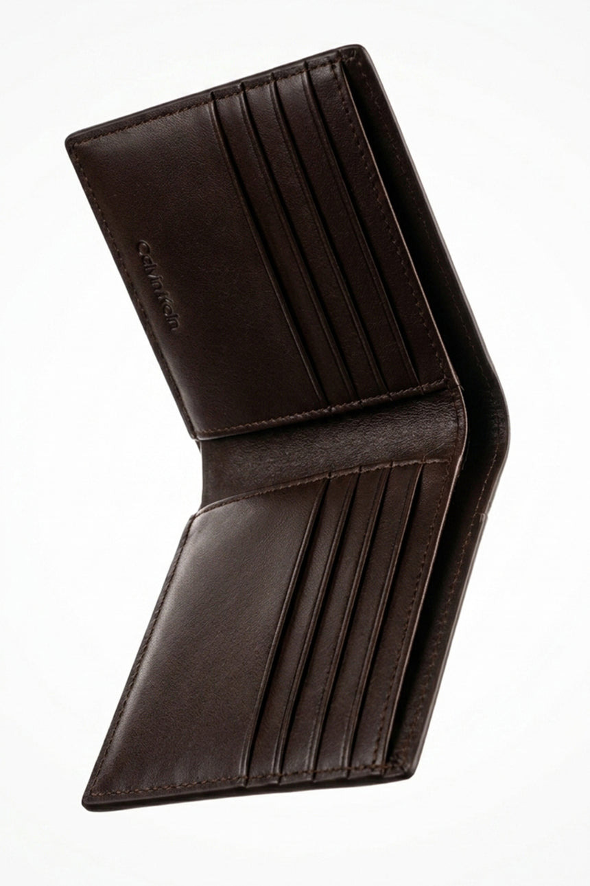Calvin Klein Erkek RAISED BILL FOLD LV04D1225G - Kahverengi