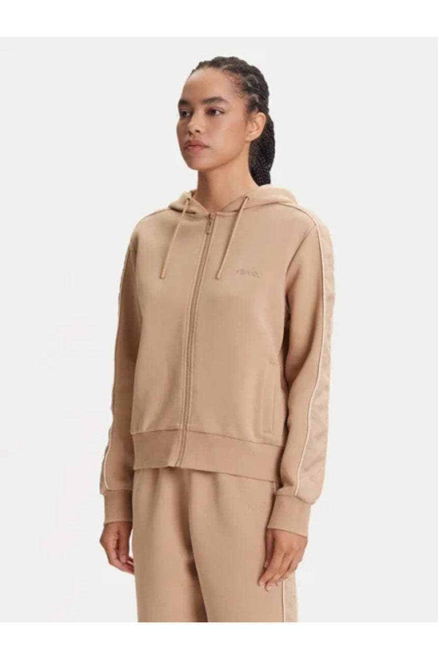 GUESS KADIN MARYELLA FULL ZIP SW V5YQ00KB3P2 - Açık Gri