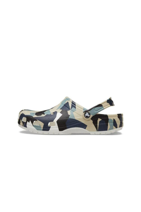 Crocs Unisex Geo Camo Clog Cr3055 - Beyaz