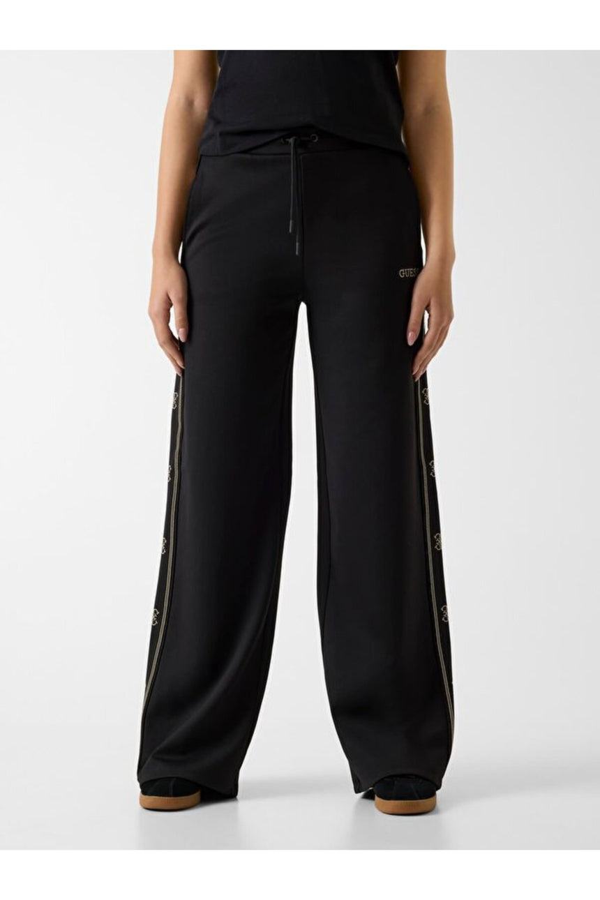 GUESS KADIN OCTAVIA WIDE LEG PAN V5BB12KCX22 - Siyah