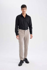 Defacto Erkek Long Sleeve Shirt R4340Az - Siyah