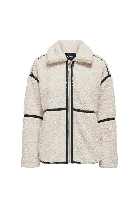 ONLY JACKET 15322440 - Açık Bej/  Kırık Beyaz