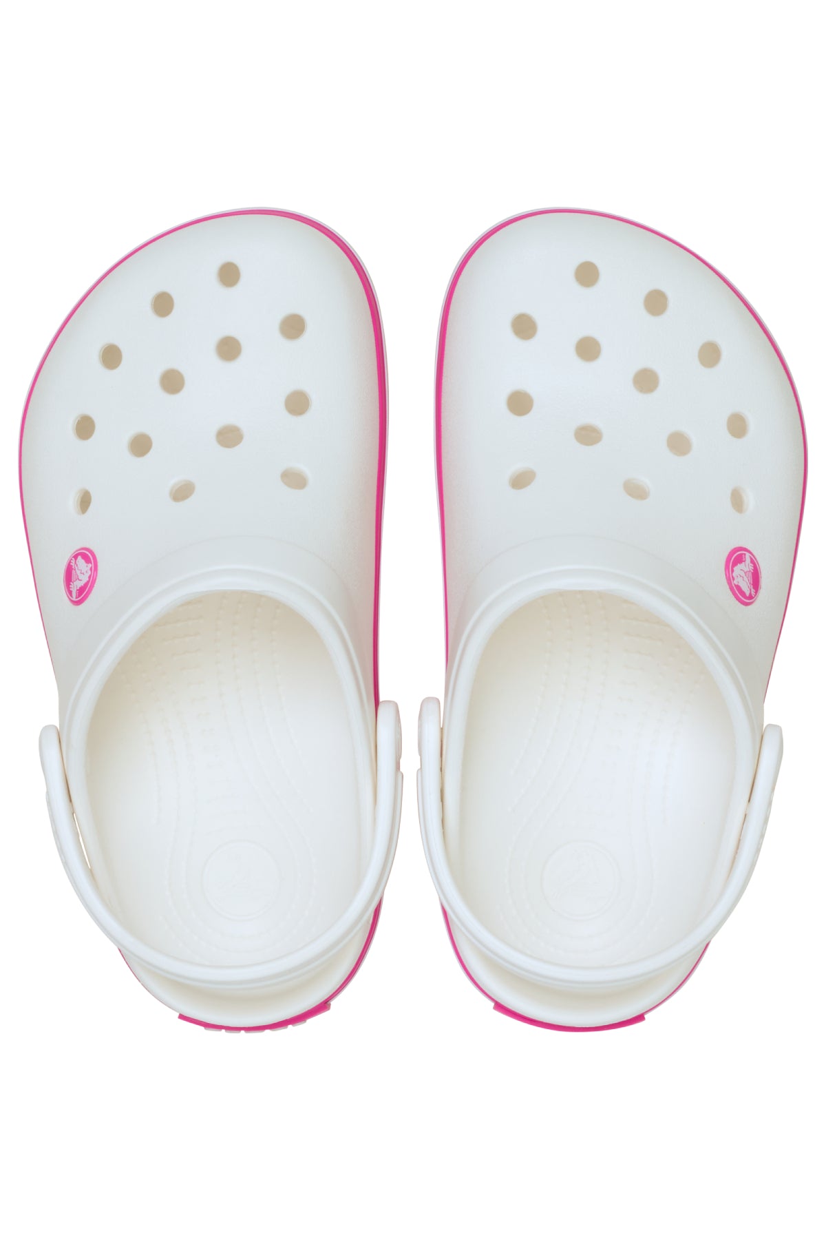 Crocs Crocband Clog Çocuk Terlik 207005 - Beyaz/Pembe