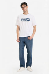 DeFacto Erkek Kısa Kollu T-Shirt F8127AX - Beyaz
