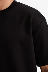 Defacto Erkek Short Sleeve T-Shirt B6494AX - Siyah