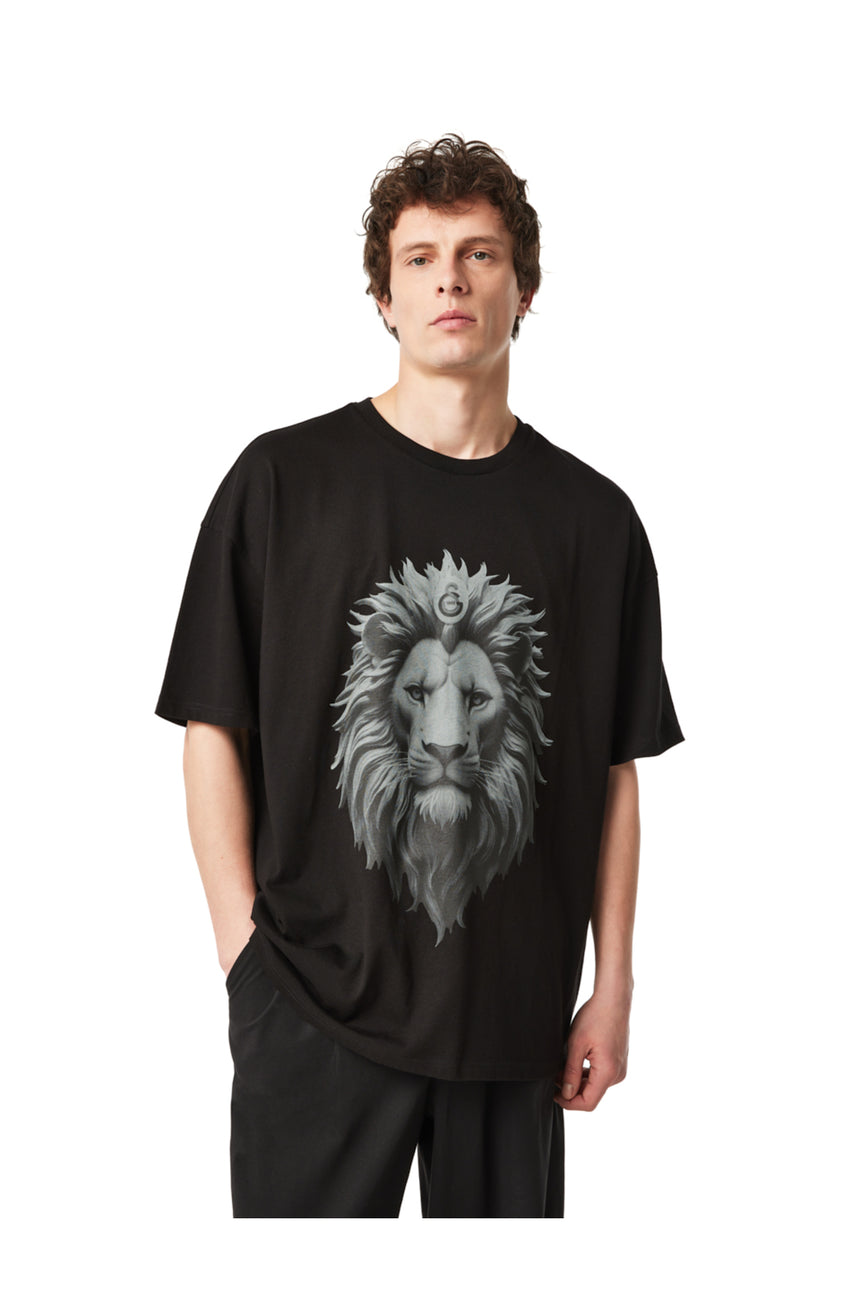 Galatasaray Erkek T-Shirt E251069 - Siyah