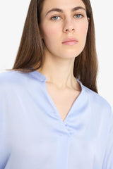 Defacto Kadın Woven Top C3217Ax - Açık Mavi
