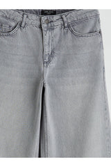 LCW KADIN S6O515B8 PNT,VINA-WIDELEG-GREY - Gri