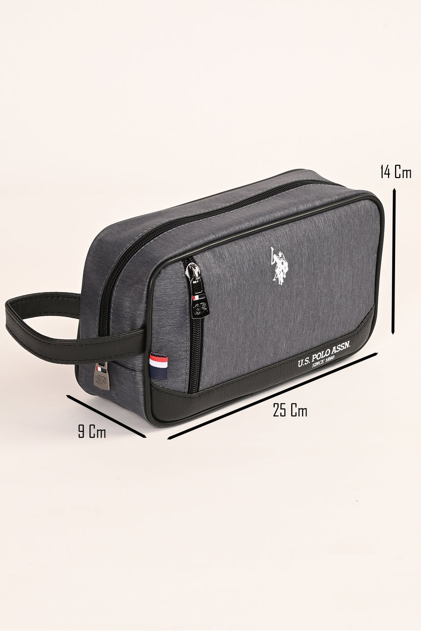 U.S. Polo Assn. Unisex Traş Çantası 26087 - Gri