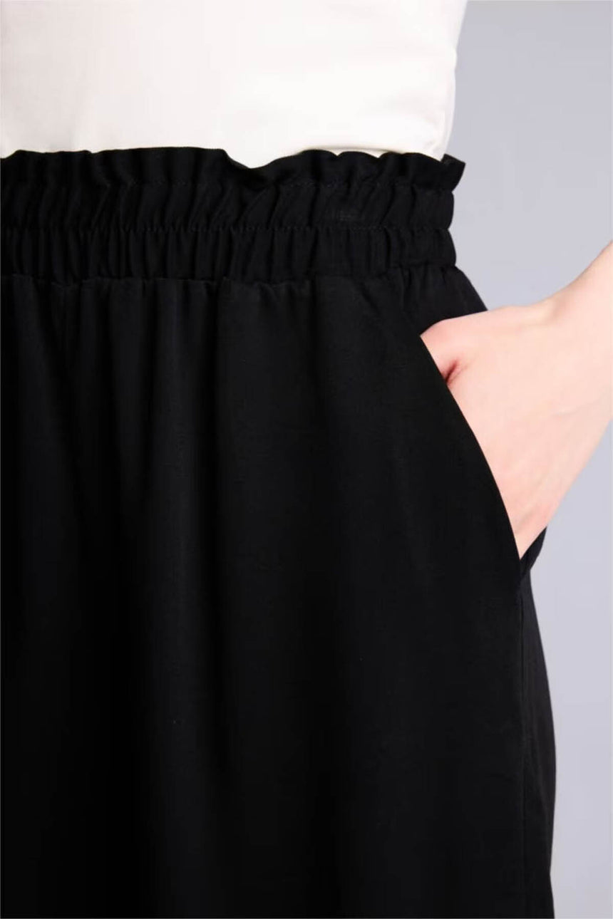 Defacto Kadın Short T0883Az - Siyah