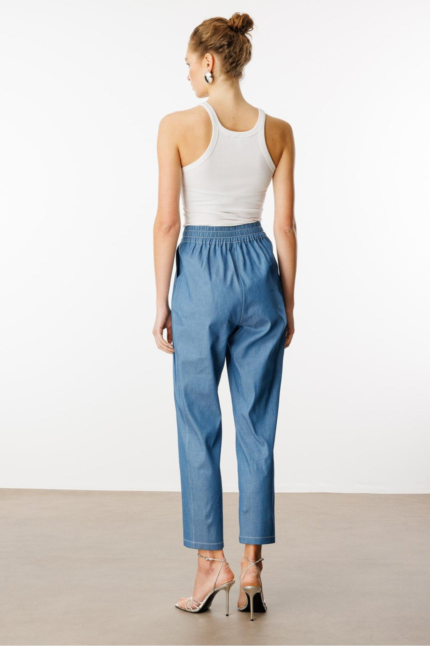 MODA İLGİ PANTOLON ILG251PNT40034 - Çivit Mavisi