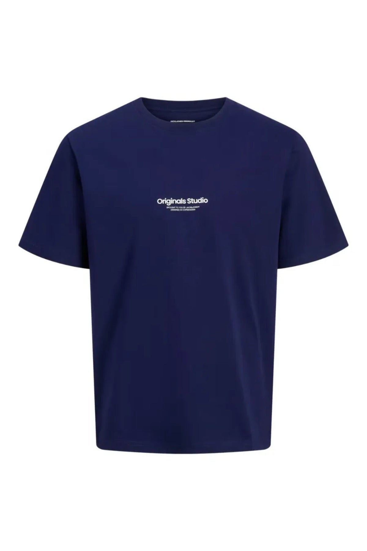 Jack & Jones Erkek T-Shirt 12240121 - Koyu Mavi