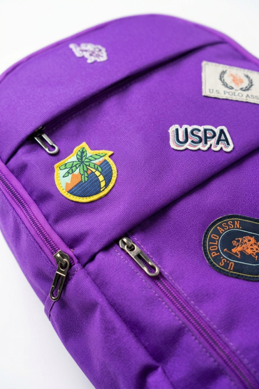 U.S. Polo Assn. Kız Çocuk Sırt Çantası 26040 - Mor