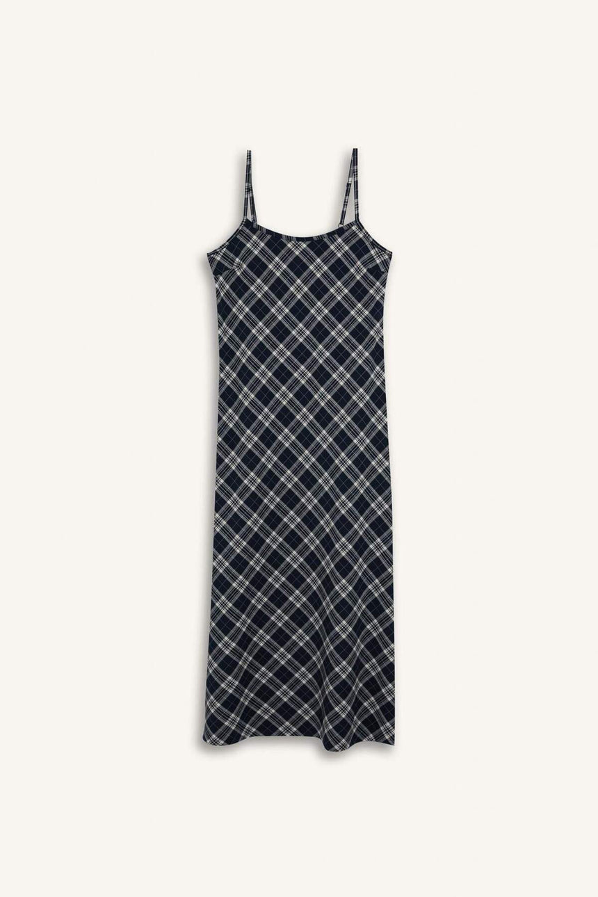 Defacto Kadın Short Sleeve Woven Dress E4397Ax - Koyu Lacivert