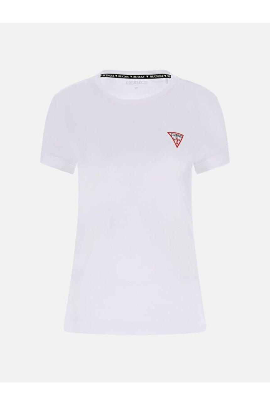 GUESS KADIN SS CN MINI TRIANGLE W2YI44J1314 - Beyaz
