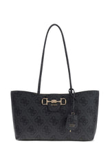 GUESS KADIN JANIE LOGO GIRLFRIEN HWOS9924230 - Ekru/ Krem