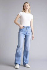 Defacto Kadın Trousers G3542AX - Açık Çivit Mavisi