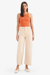 Defacto Kadın Trousers C7535AX - Açık Kahve