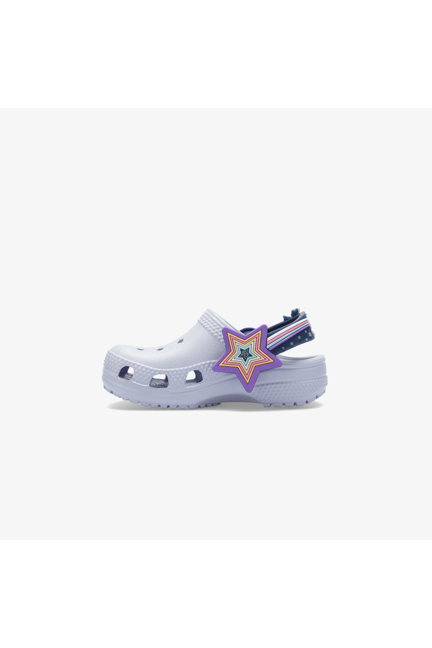 Crocs Kids Imagination Lightsbkstrpcgt 211892 Çocuk Terlik - Mor