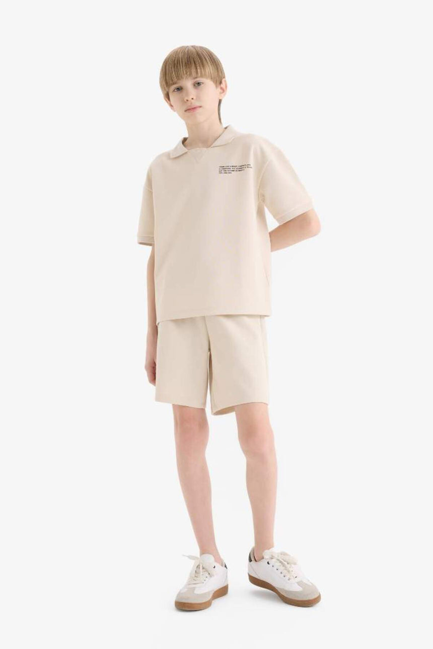 Defacto Çocuk Knitted Set E2822A8 - Açık Kahve