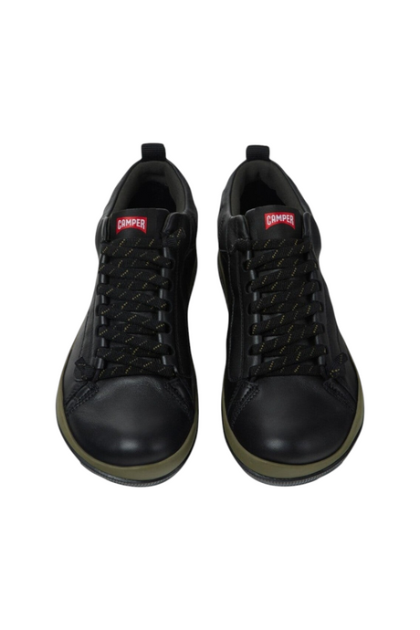Sporline Camper Peu Pista GM siyah deri erkek kışlık bot, GORE-TEX membranlı ve Michelin tabanlı konforlu tasarım.