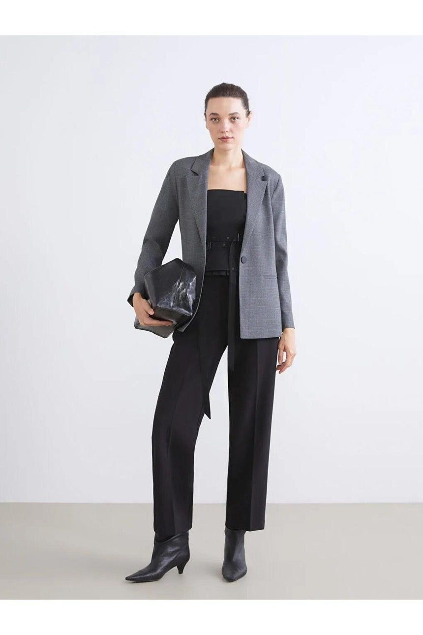 LC Waikiki Kadın Blazer Ceket W5JR25B8 - Gri