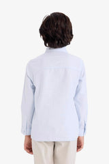 Defacto Çocuk Woven Top W3215A6 - Açık Mavi