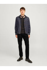 JACK&JONES JJIMIKE JJORIGINAL SBD 553 NOOS 12263335 - Siyah
