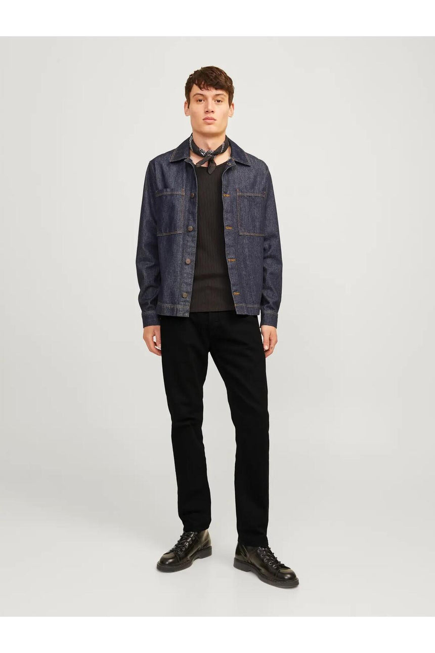 JACK&JONES JJIMIKE JJORIGINAL SBD 553 NOOS 12263335 - Siyah