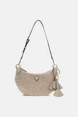 Guess Katie Kadın Omuz Çantası HWWG2253180 - Kırık Beyaz/Ekru