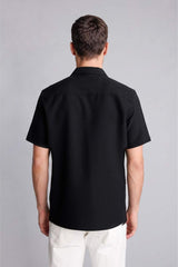 Defacto Erkek Short Sleeve Shirt E1223Ax - Siyah