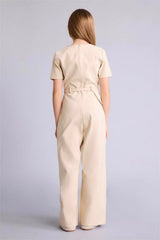 Defacto Çocuk Jump Suit G7086A8 - Açık Kahve