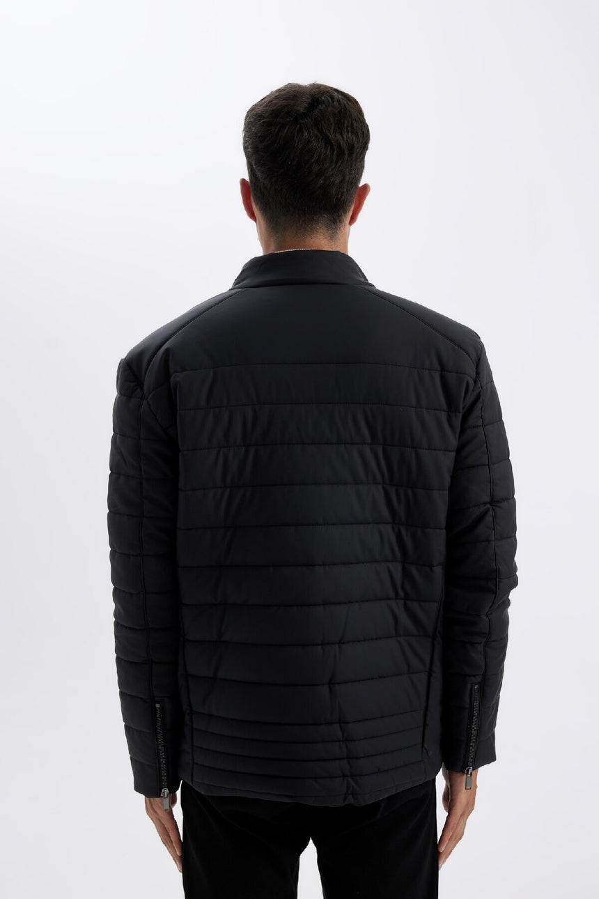Defacto Erkek Pu Mont X4014Az - Siyah