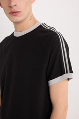 Defacto Erkek T-Shirt C2563Ax - Siyah