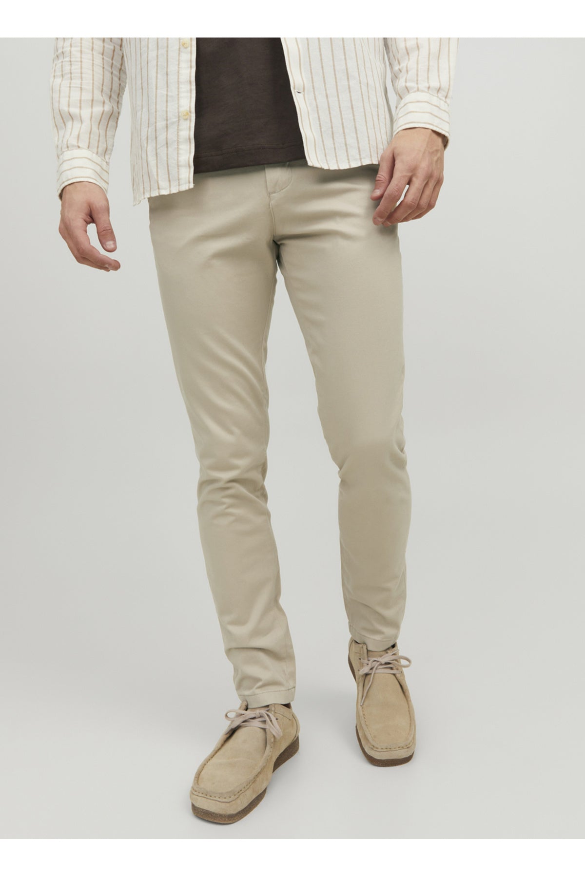 Jack & Jones Marco Bowie Erkek Chino Pantolon 12150148 - Açık Kahverengi / Bej