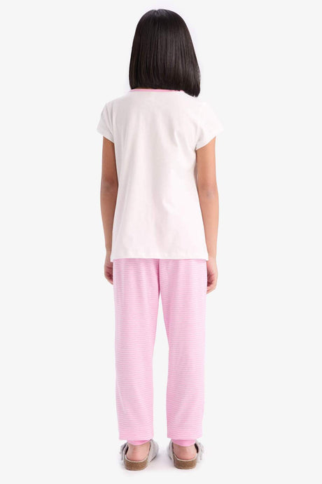 Defacto Çocuk Knitted Pyjamas E2220A8 - Ekru