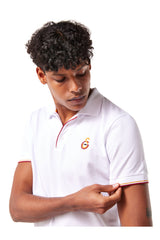Galatasaray Erkek Polo T-Shirt E251049 - Beyaz