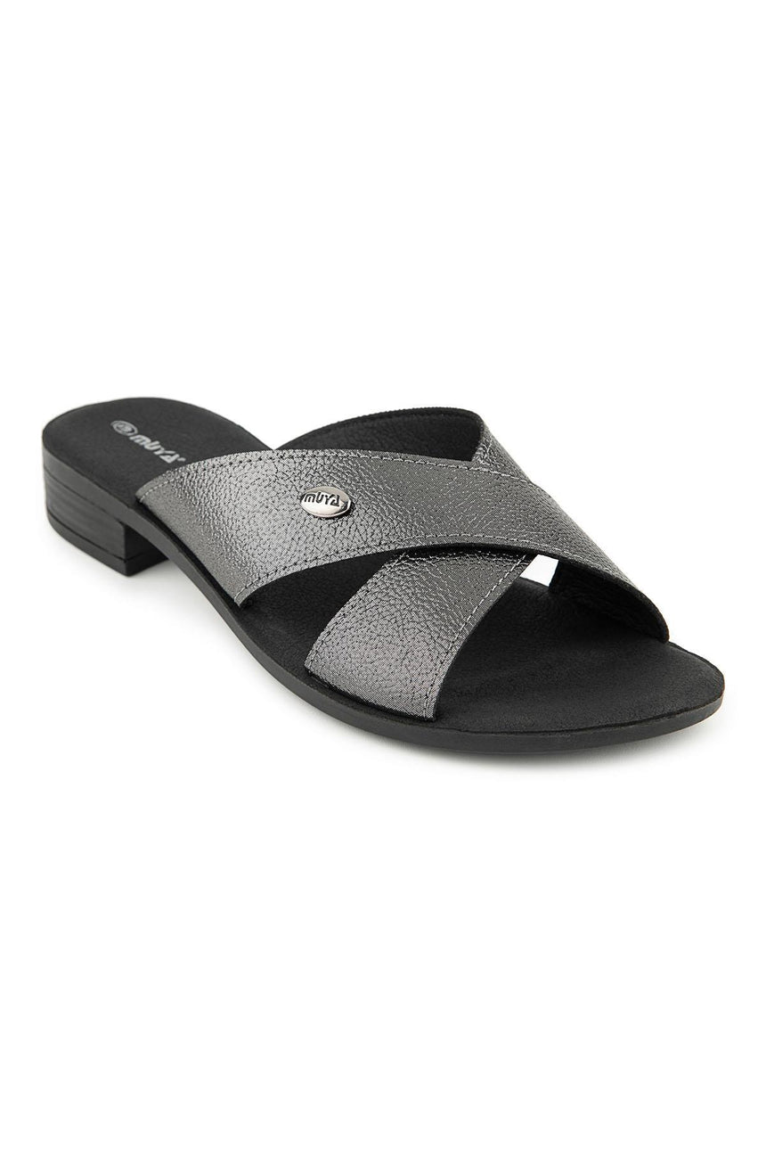 Muya 35004-2704 Kadın Terlik - Gümüş Gri