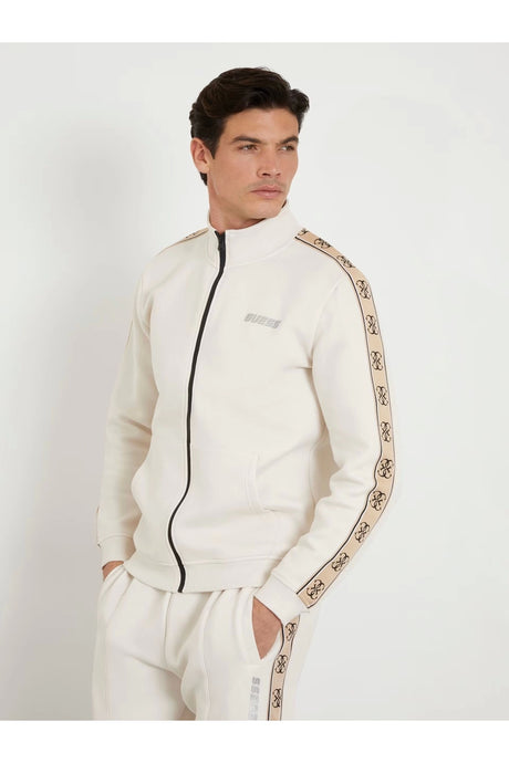 GUESS ERKEK MICKEY FULL ZIP SWEA Z2YQ10KB3P2 - Bej