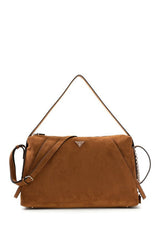GUESS KADIN DEVON LARGE SHOULDER BAG HWSG9745180 - Kahverengi