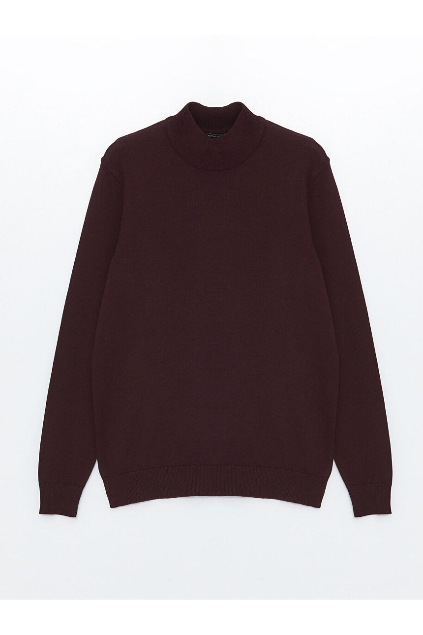 LC Waikiki Erkek Kazak W54154AP - Bordo