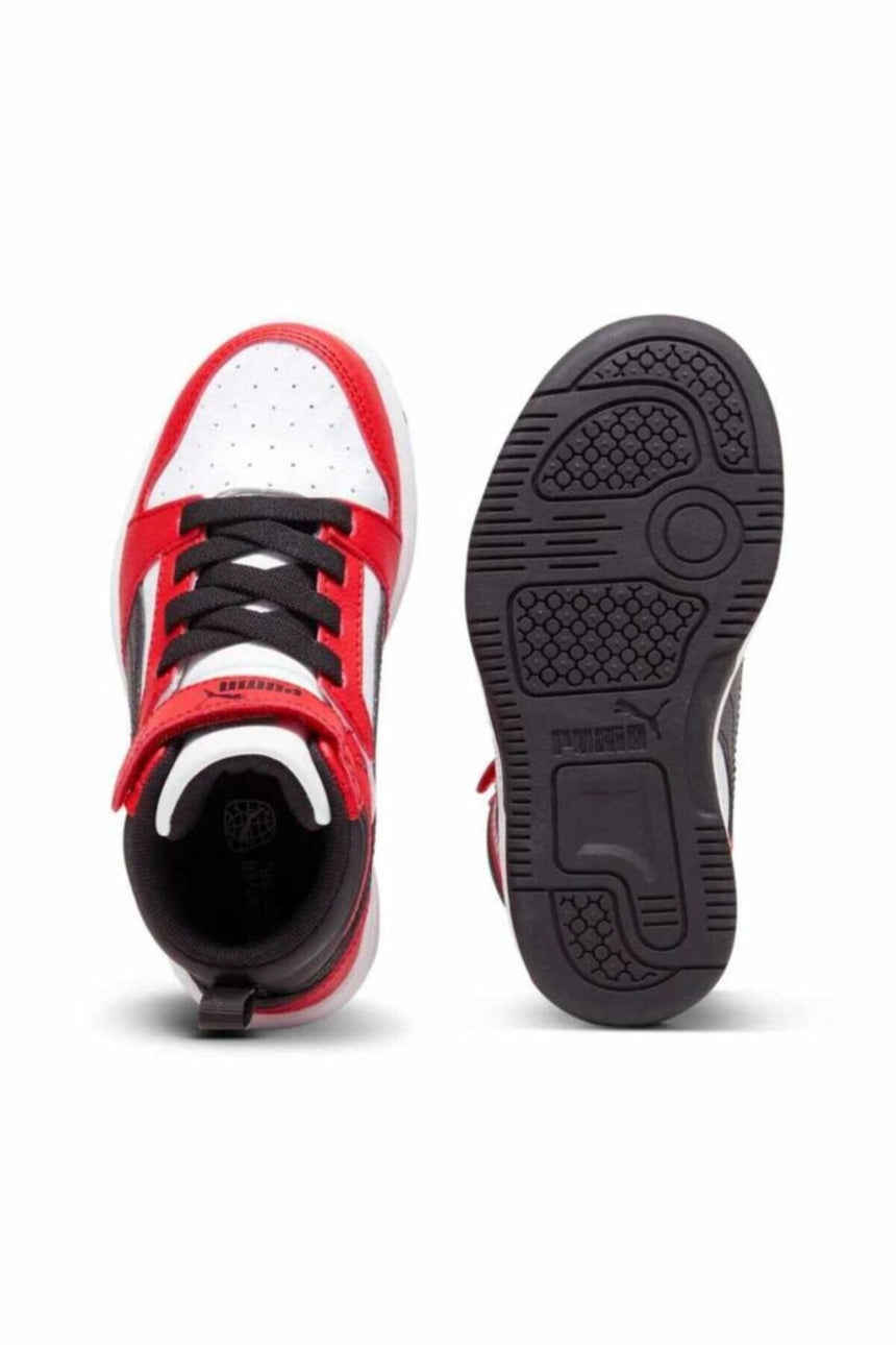 Puma Rebound V6 Mid AC+ PS 39383203 - Siyah/Kırmızı