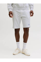 JACK&JONES JPSTGORDON BRANDON SWEAT SHORTS MID 12292136 - Mavi