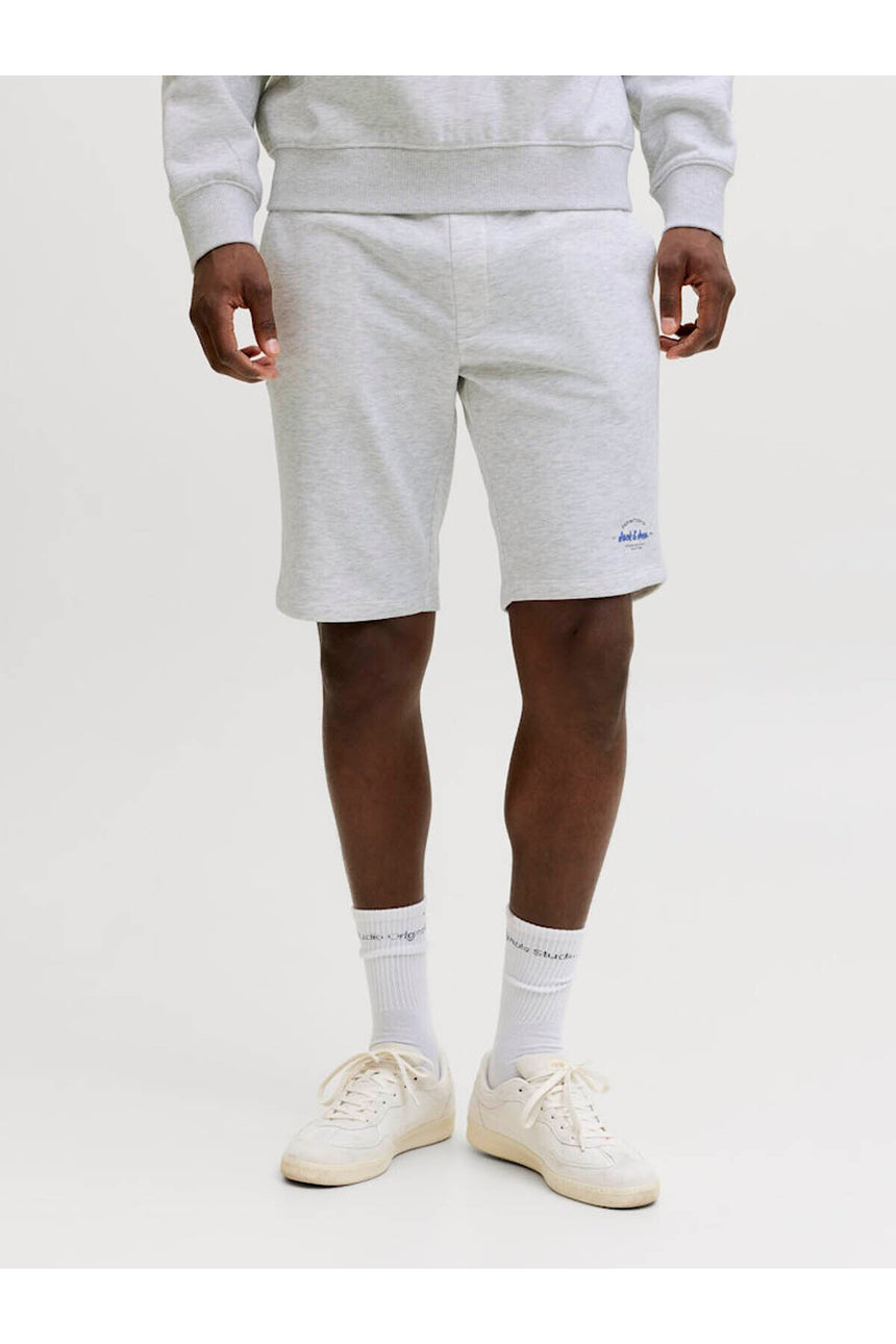 JACK&JONES JPSTGORDON BRANDON SWEAT SHORTS MID 12292136 - Mavi