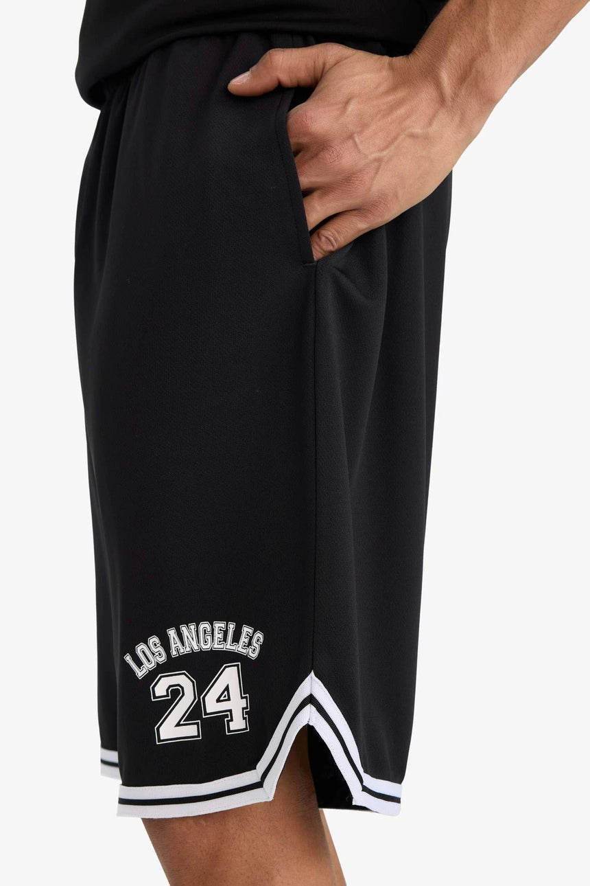 Defacto Erkek Knitted Short A1694Ax - Siyah