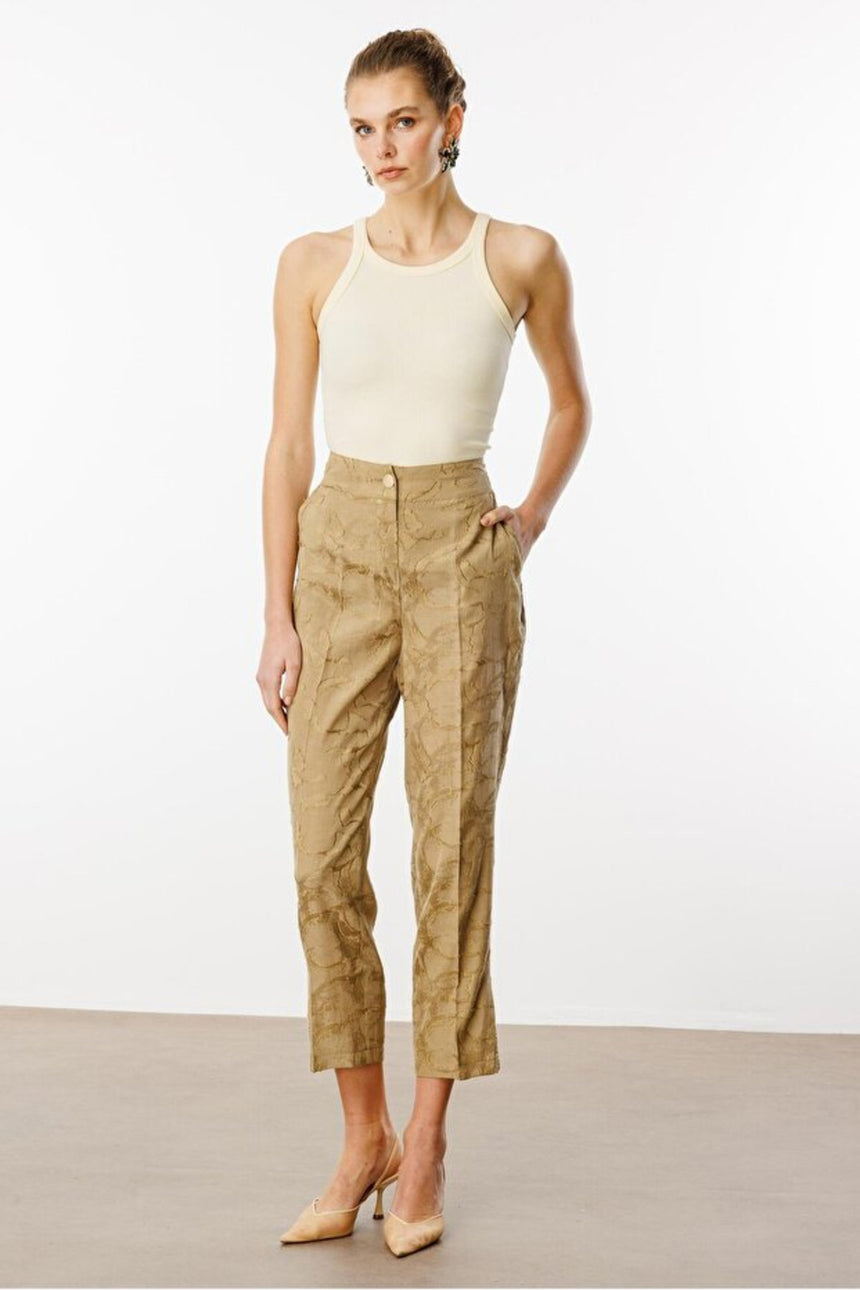 MODA İLGİ PANTOLON ILG251PNT40061 - Yağ Yeşili